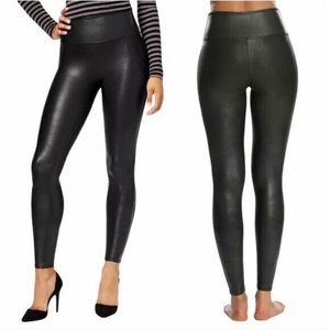Spanx Faux Leather Leggings
